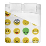 Emoji Happy Face Duvet Cover (Full/ Double Size)