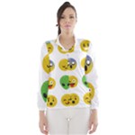 Emoji Happy Face Wind Breaker (Women)