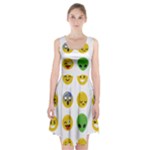 Emoji Happy Face Racerback Midi Dress