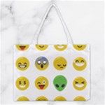 Emoji Happy Face Medium Tote Bag