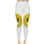 Money Eyes Emoji Leggings 