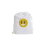 Money Eyes Emoji Drawstring Pouch (Small)