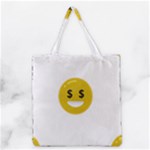 Money Eyes Emoji Grocery Tote Bag