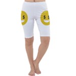 Money Eyes Emoji Cropped Leggings 