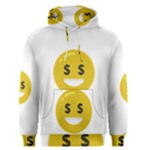 Money Eyes Emoji Men s Pullover Hoodie