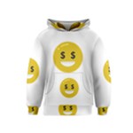 Money Eyes Emoji Kids  Pullover Hoodie