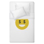 Money Eyes Emoji Duvet Cover (Single Size)