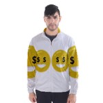 Money Eyes Emoji Wind Breaker (Men)