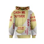 cash me outside howbow dah Kids  Zipper Hoodie