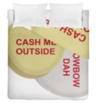 cash me outside howbow dah Duvet Cover Double Side (Queen Size)