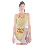 cash me outside howbow dah Scoop Neck Skater Dress