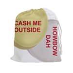 cash me outside howbow dah Drawstring Pouch (XXL)