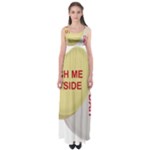 cash me outside howbow dah Empire Waist Maxi Dress