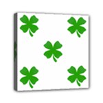 St Patrick Clover Shamrock Emoji Mini Canvas 6  x 6  (Stretched)