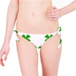 St Patrick Clover Shamrock Emoji Bikini Bottom