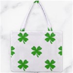 St Patrick Clover Shamrock Emoji Mini Tote Bag