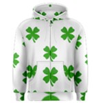 St Patrick Clover Shamrock Emoji Men s Zipper Hoodie