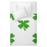 St Patrick Clover Shamrock Emoji Duvet Cover Double Side (Single Size)