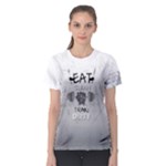 Eat Clean Train Dirty Fitness Women s Sport Mesh Tee