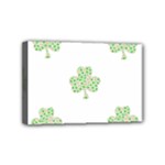 st patricks clover beer Mini Canvas 6  x 4  (Stretched)