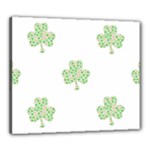 st patricks clover beer Canvas 24  x 20  (Stretched)