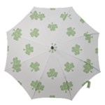 st patricks clover beer Hook Handle Umbrella (Large)