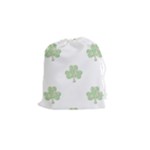 st patricks clover beer Drawstring Pouch (Small)