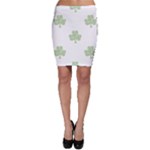 st patricks clover beer Bodycon Skirt