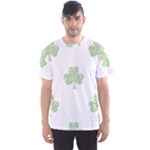 st patricks clover beer Men s Sport Mesh Tee