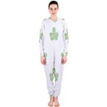 st patricks clover beer OnePiece Jumpsuit (Ladies)