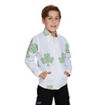 st patricks clover beer Wind Breaker (Kids)