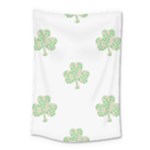 st patricks clover beer Small Tapestry