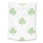 st patricks clover beer Medium Tapestry