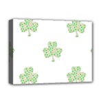 st patricks clover beer Deluxe Canvas 16  x 12  (Stretched) 