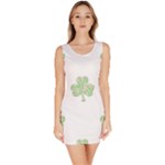 st patricks clover beer Bodycon Dress