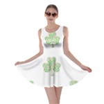 st patricks clover beer Skater Dress