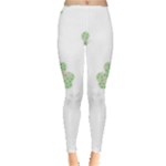 st patricks clover beer Leggings 