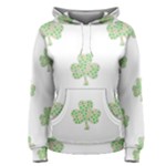 st patricks clover beer Women s Pullover Hoodie