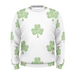 st patricks clover beer Men s Sweatshirt