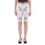 st patricks clover beer Yoga Cropped Leggings