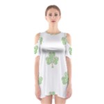 st patricks clover beer Shoulder Cutout One Piece