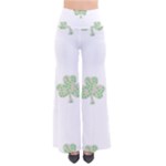 st patricks clover beer Women s Chic Palazzo Pants 