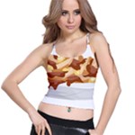 Poutine Spaghetti Strap Bra Top