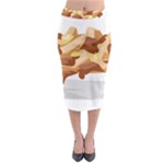 Poutine Midi Pencil Skirt