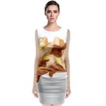 Poutine Sleeveless Velvet Midi Dress