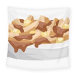 Poutine Square Tapestry (Large)