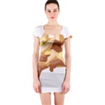 Poutine Short Sleeve Bodycon Dress