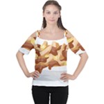 Poutine Women s Cutout Shoulder Tee