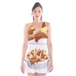 Poutine Scoop Neck Skater Dress