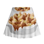 Poutine Mini Flare Skirt